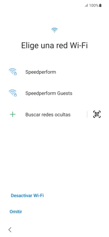 Pulsa la red wifi deseada. Pulsa la red wifi deseada.