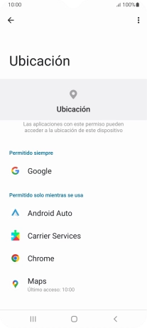Pulsa la app deseada. Pulsa la app deseada.