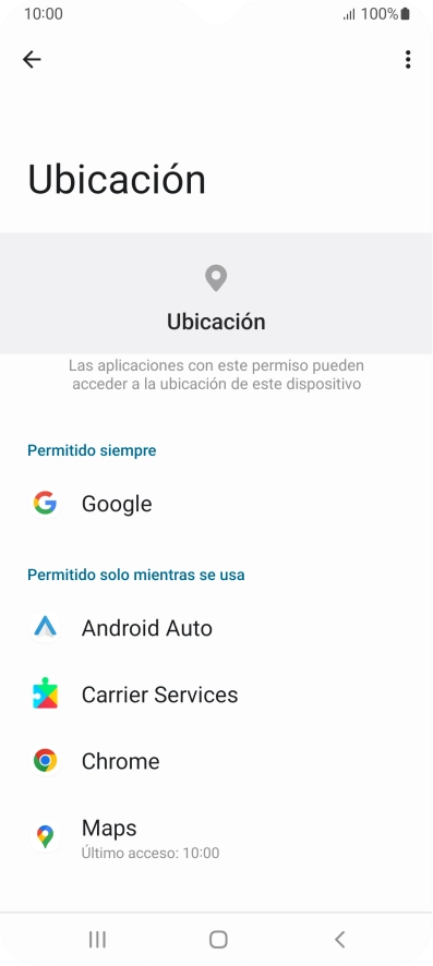 Pulsa la app deseada. Pulsa la app deseada.