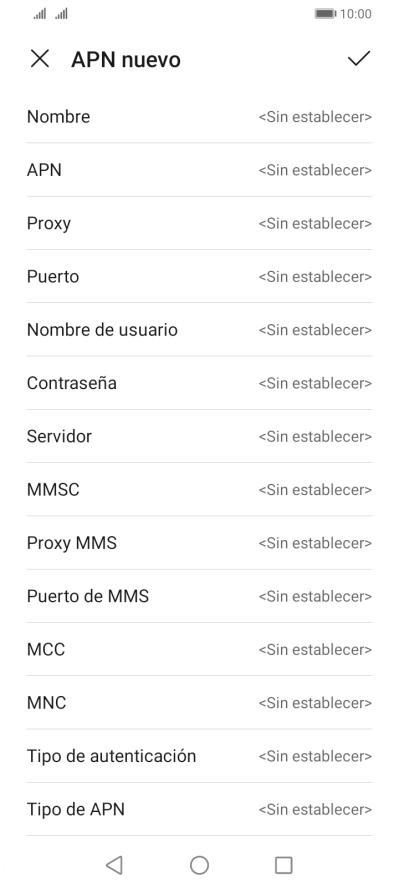 Pulsa Nombre. Pulsa Nombre.