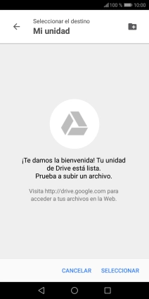Si deseas crear una nueva carpeta, pulsa el icono de nueva carpeta y sigue las indicaciones de la pantalla para crearla. Si deseas crear una nueva carpeta, pulsa el icono de nueva carpeta y sigue las indicaciones de la pantalla para crearla.