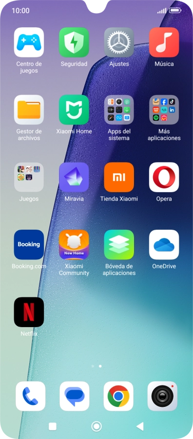 Pulsa Ajustes. Pulsa Ajustes.