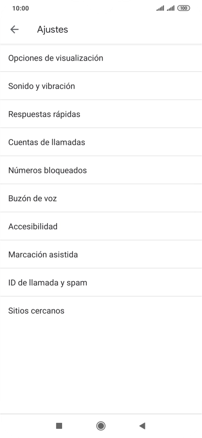 Pulsa Cuentas de llamadas. Pulsa Cuentas de llamadas.