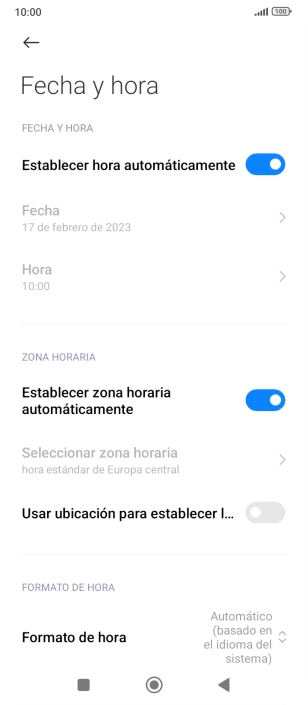 Pulsa la tecla de inicio para terminar y regresar a la pantalla de inicio. Pulsa la tecla de inicio para terminar y regresar a la pantalla de inicio.