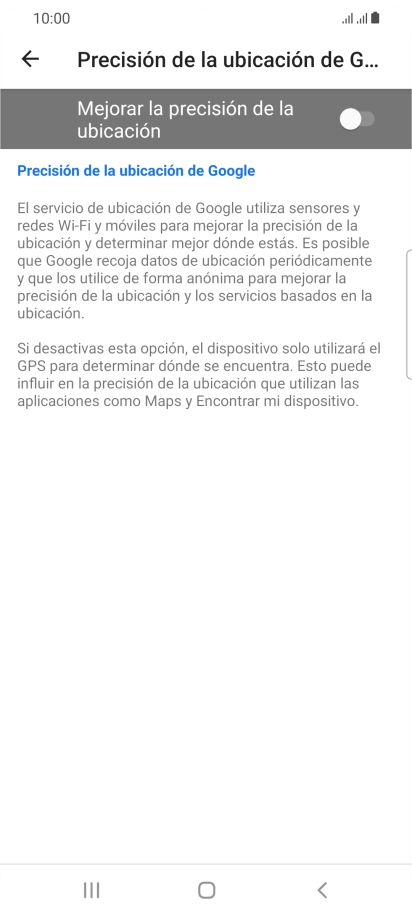 Pulsa el indicador junto a Pulsa el indicador junto a