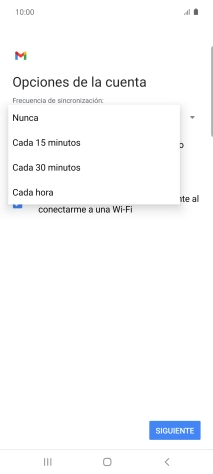 Pulsa el ajuste deseado. Pulsa el ajuste deseado.