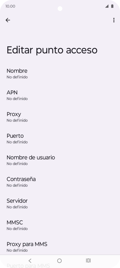 Pulsa Nombre. Pulsa Nombre.