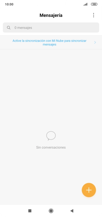 Pulsa el icono de menú.