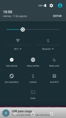 Pulsa el icono de ajustes de sonido para desactivar el modo silencioso. Pulsa el icono de ajustes de sonido para desactivar el modo silencioso.