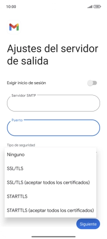 Pulsa SSL/TLS.