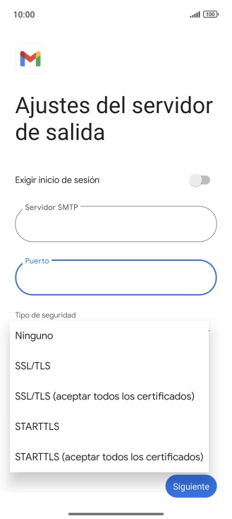 Pulsa SSL/TLS.