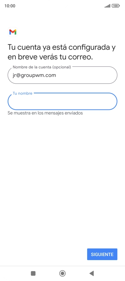 Pulsa SIGUIENTE.