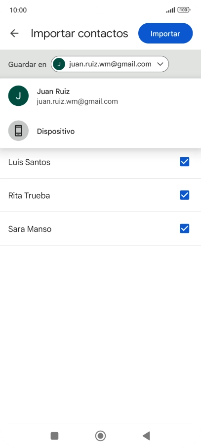 Pulsa Dispositivo. Pulsa Dispositivo.