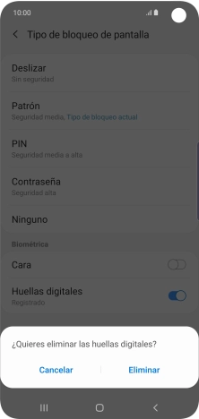 Pulsa Eliminar. Pulsa Eliminar.