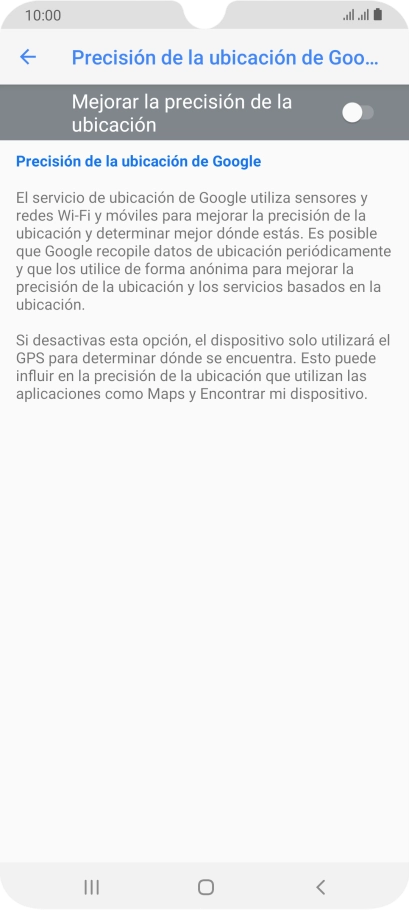 Pulsa el indicador junto a Pulsa el indicador junto a