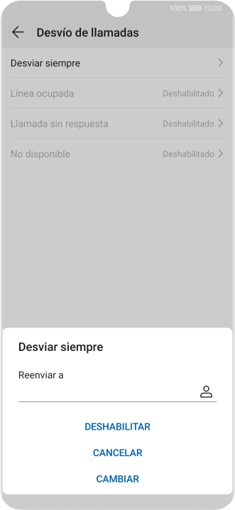 Pulsa DESHABILITAR. Pulsa DESHABILITAR.