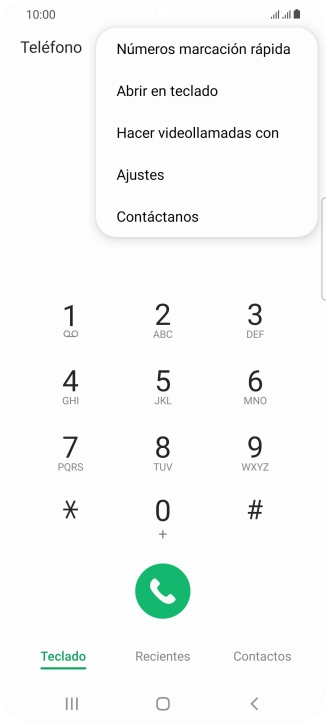 Pulsa Ajustes.