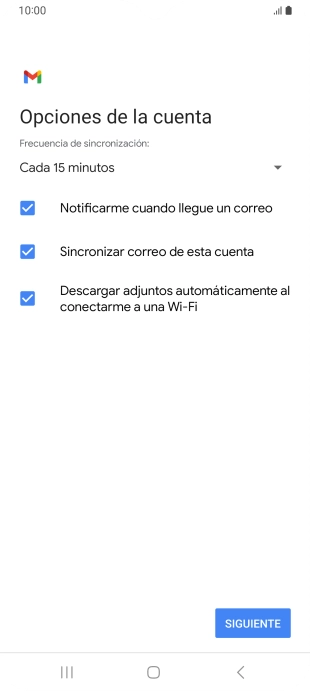 Pulsa la lista desplegable bajo 