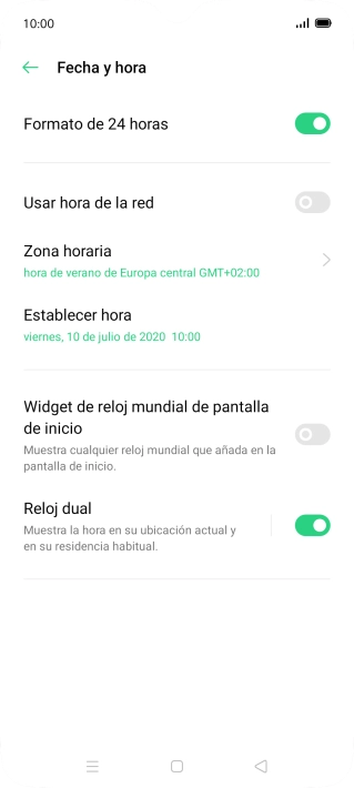 Pulsa el indicador junto a Pulsa el indicador junto a