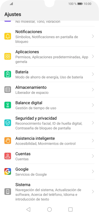 Pulsa Cuentas.