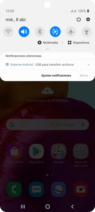 Pulsa Sistema Android. Pulsa Sistema Android.