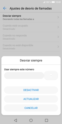 Pulsa DESACTIVAR. Pulsa DESACTIVAR.