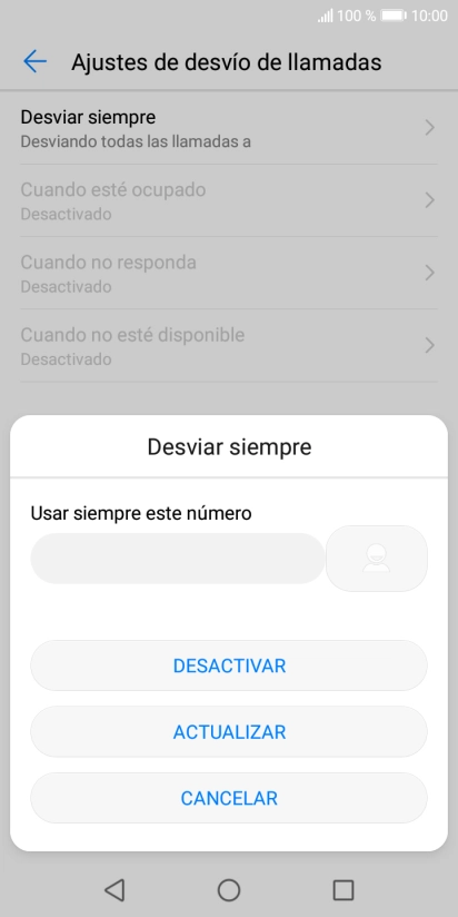 Pulsa DESACTIVAR. Pulsa DESACTIVAR.