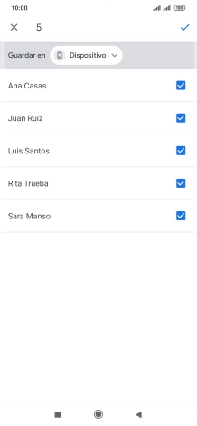 Pulsa la lista desplegable junto a Pulsa la lista desplegable junto a