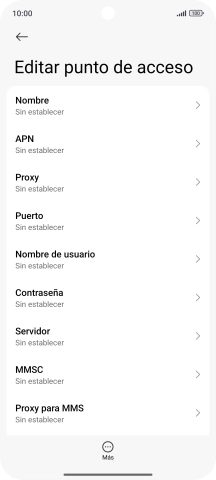 Pulsa Nombre.