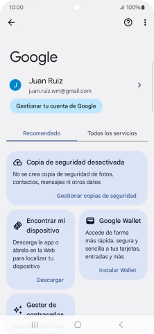 Pulsa Encontrar mi dispositivo. Pulsa Encontrar mi dispositivo.