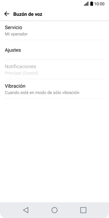 Pulsa Ajustes. Pulsa Ajustes.