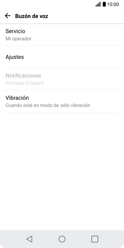 Pulsa Ajustes. Pulsa Ajustes.