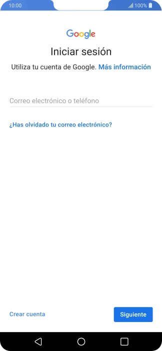 Si no tienes una cuenta de Google, pulsa Crear cuenta y sigue las indicaciones de la pantalla para ver cómo crear una cuenta nueva. Si no tienes una cuenta de Google, pulsa Crear cuenta y sigue las indicaciones de la pantalla para ver cómo crear una cuenta nueva.