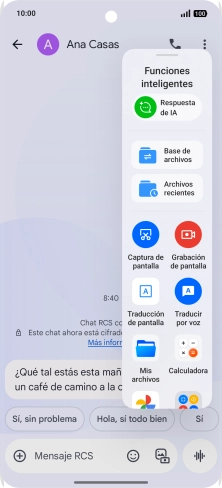 Pulsa Respuesta de IA. Pulsa Respuesta de IA.