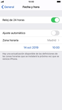 Pulsa el indicador junto a 