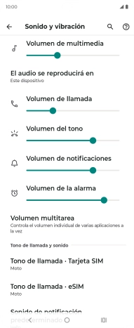 Pulsa Tono de llamada - Tarjeta SIM. Pulsa Tono de llamada - Tarjeta SIM.