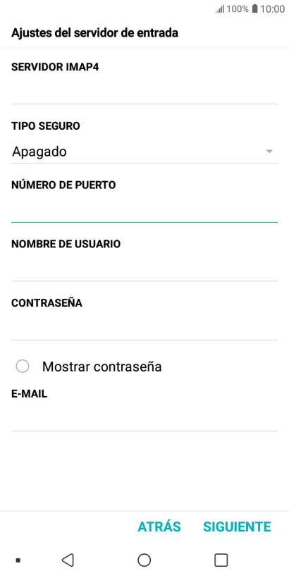 Pulsa en el campo bajo 