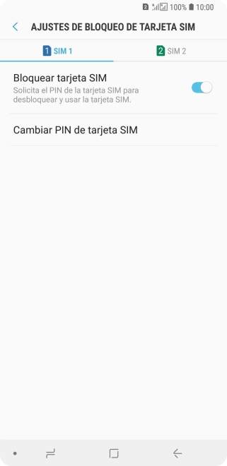 Pulsa la tarjeta SIM deseada. Pulsa la tarjeta SIM deseada.