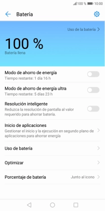 Pulsa el ajuste deseado para activar la función. Pulsa el ajuste deseado para activar la función.