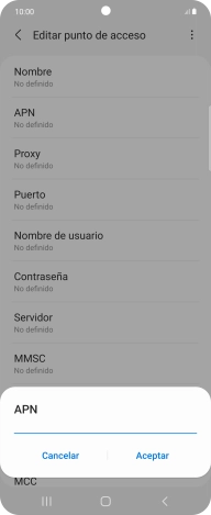 Introduce airtelwap.es y pulsa Aceptar. Introduce airtelwap.es y pulsa Aceptar.