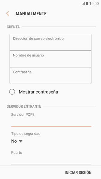 Pulsa la lista desplegable bajo 