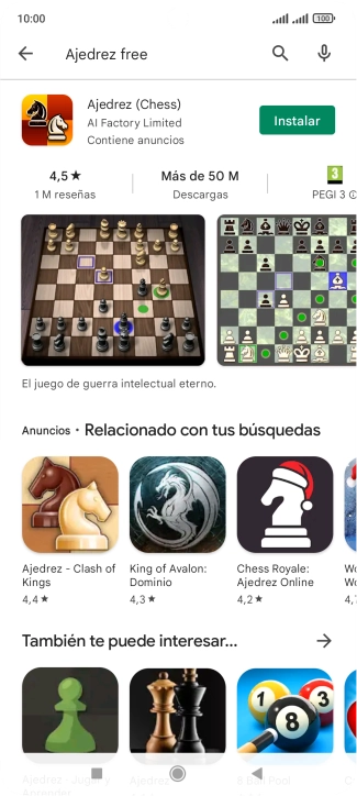 Pulsa la app deseada. Pulsa la app deseada.