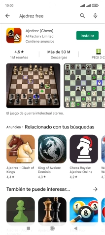 Pulsa la app deseada. Pulsa la app deseada.