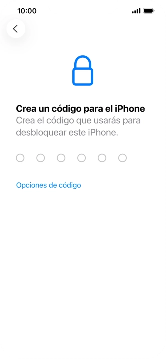 Pulsa Opciones de código. Pulsa Opciones de código.