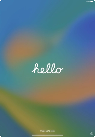 Desliza el dedo hacia arriba desde la parte inferior de la pantalla. Desliza el dedo hacia arriba desde la parte inferior de la pantalla.