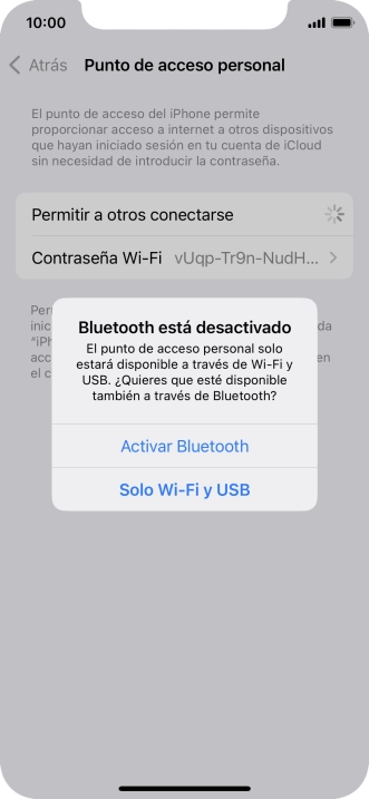 Si la función de wifi está activada, pulsa Solo Wi-Fi y USB. Si la función de wifi está activada, pulsa Solo Wi-Fi y USB.