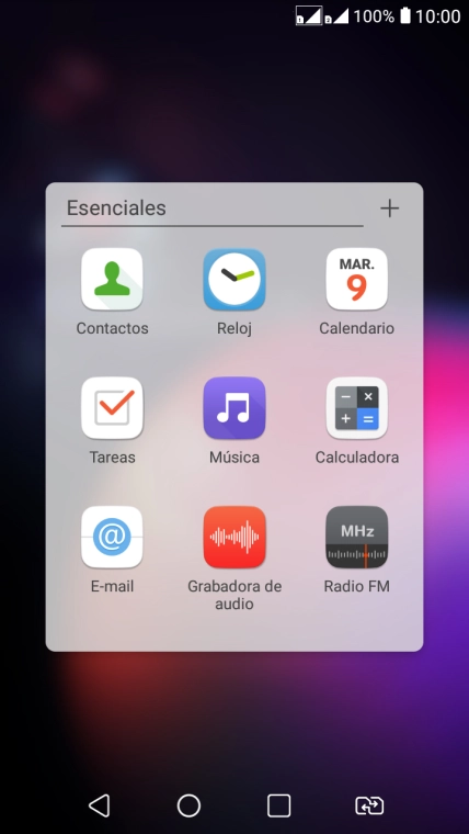 Pulsa Contactos.