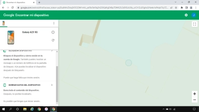 Haz clic en BORRAR DATOS DEL DISPOSITIVO y sigue las indicaciones de la pantalla para eliminar todo el contenido de tu teléfono. Ten en cuenta que ya no podrás utilizar la función de 