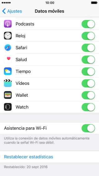 Pulsa el indicador junto a 