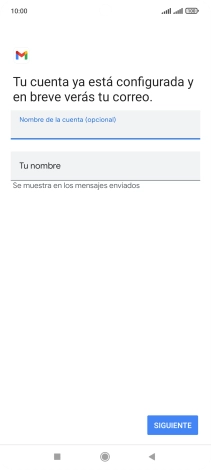 Pulsa Tu nombre e introduce el nombre del remitente. Pulsa Tu nombre e introduce el nombre del remitente.